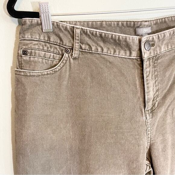 J. Jill Women's Olive Green Bootcut Corduroy Pants Size 14P - Picture 11 of 11